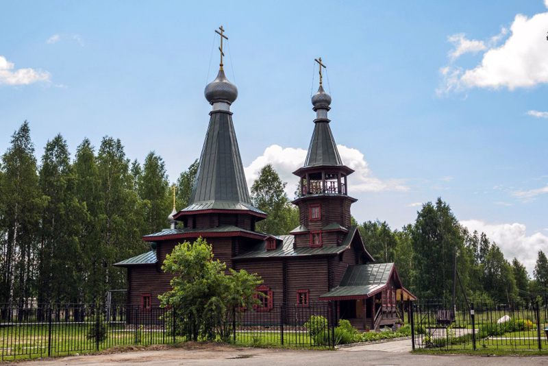 Храм св. Иоанна Богослова в Плесецке