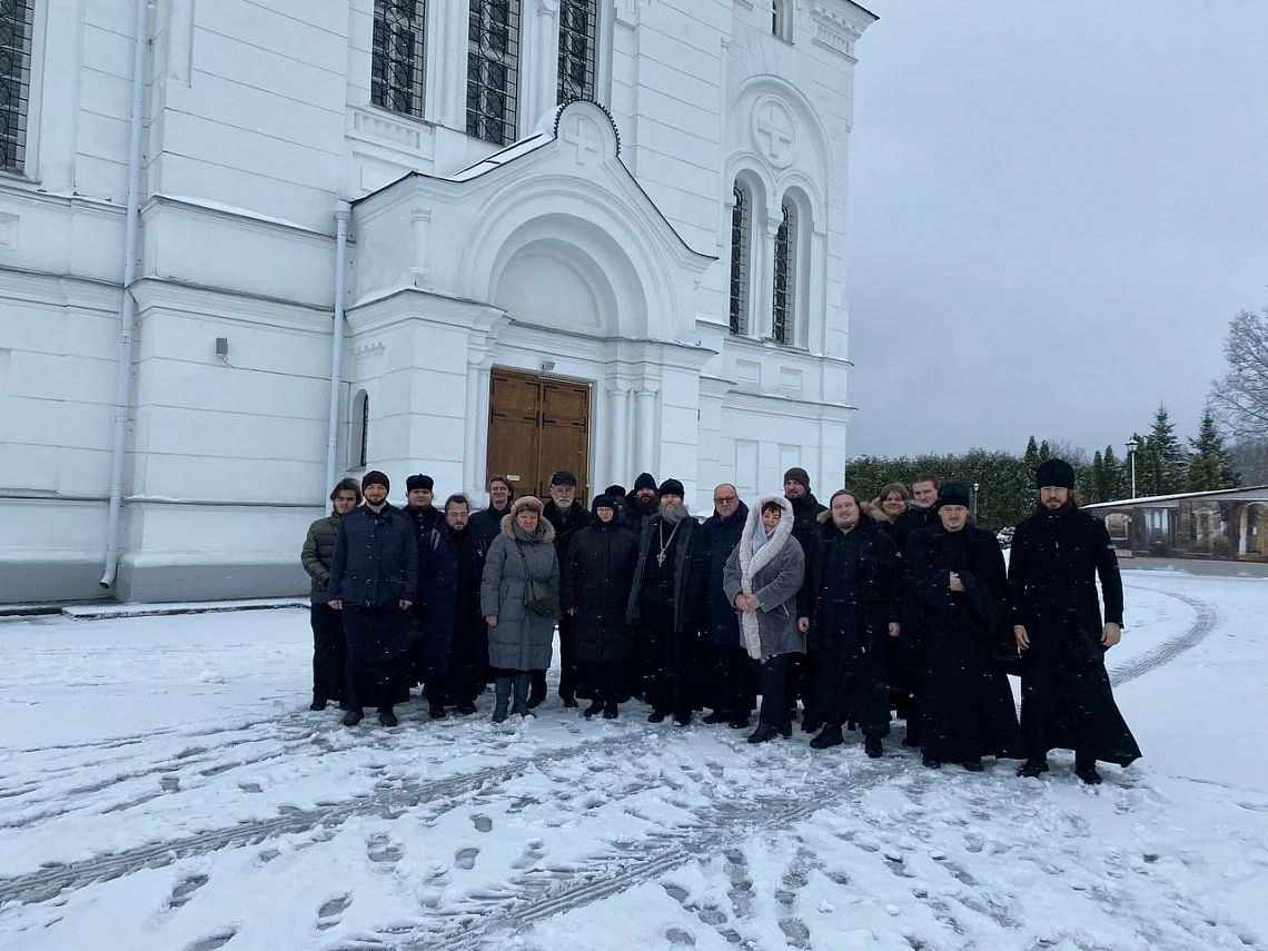Делегация Сретенского монастыря и академии прибыла в Беларусь Делегация Сретенского монастыря и академии прибыла в Беларусь