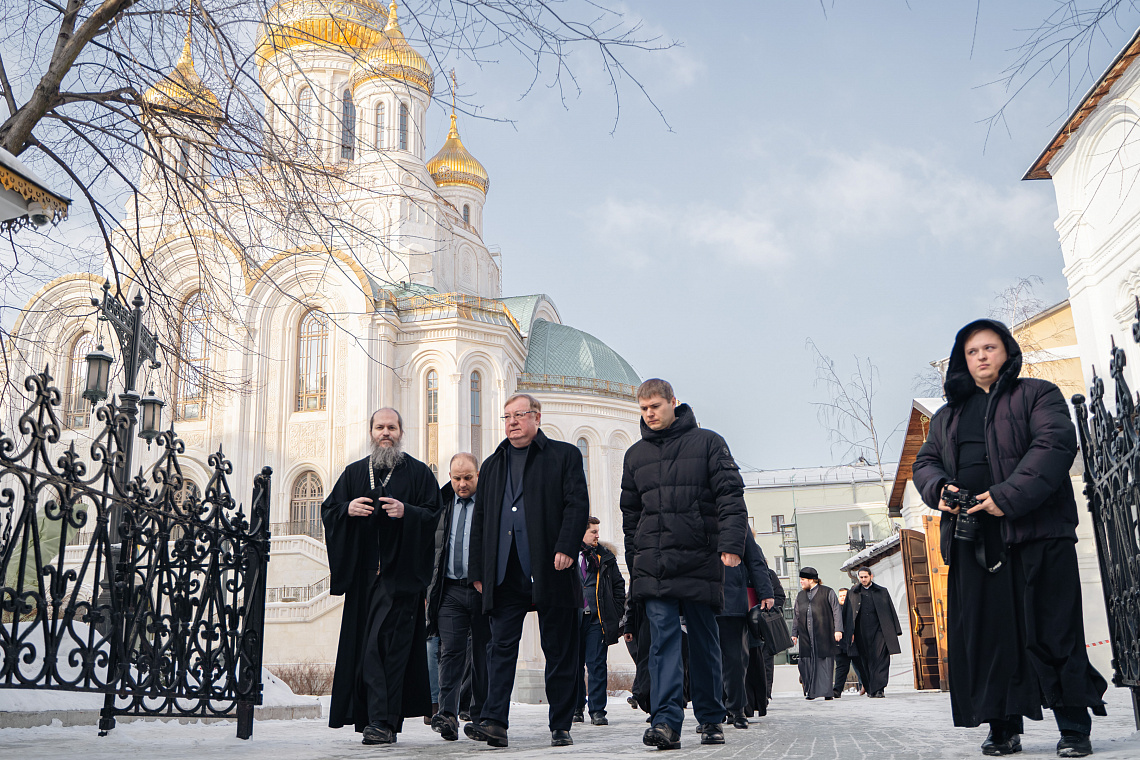 В СДА прошла встреча с председателем Императорского православного палестинского общества Сергеем Степашиным В СДА прошла встреча с председателем Императорского православного палестинского общества Сергеем Степашиным