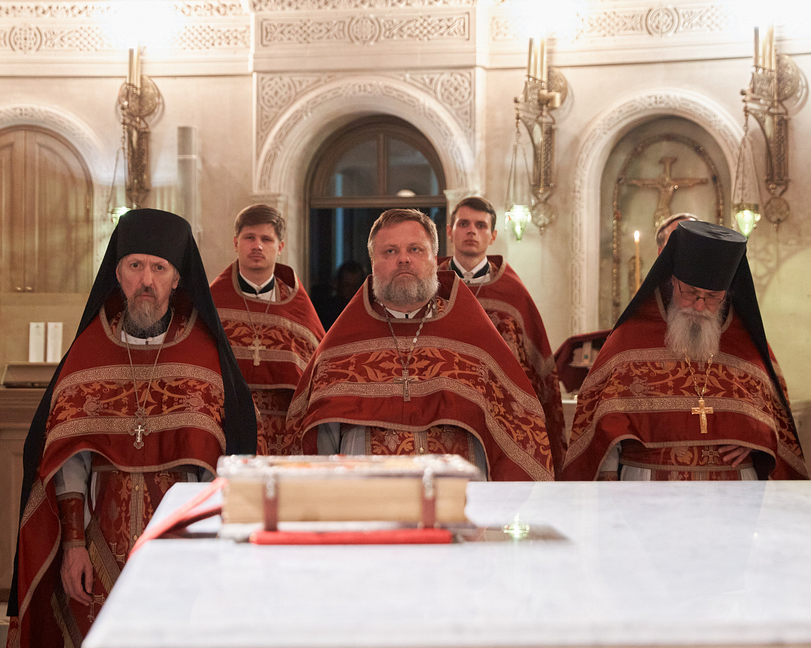 Сретенская академия почтила память святых Царственных страстотерпцев Сретенская академия почтила память святых Царственных страстотерпцев