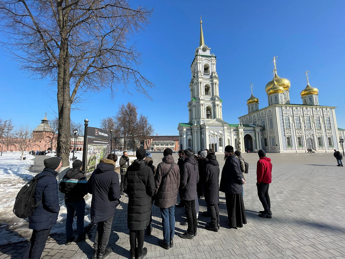 Студенты первого курса побывали в Туле